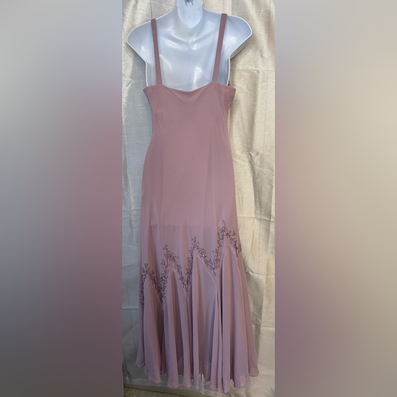 Elegant Mauve Dress with Jacket - Picture 5 of 8